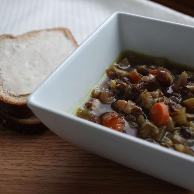 Hearty Bean Soup Recipe | Shady Side Farm Certified Organic Heirloom Beans | Shady Side Farm Holland Grand Rapids Michigan | Local Organic