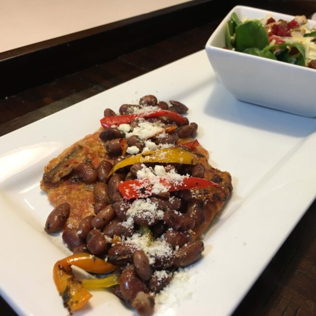 Polenta with Beans and Peppers | Shady Side Farm | Holland Michigan