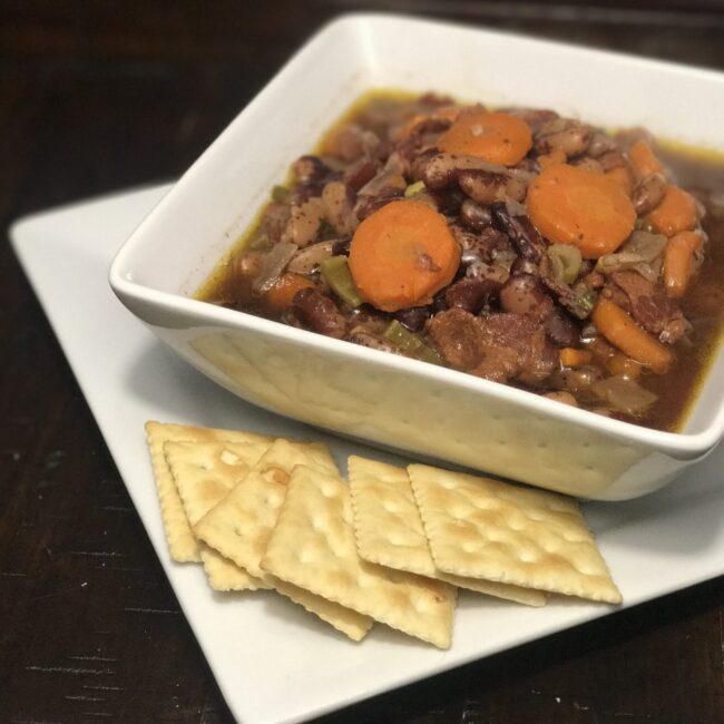 Jacob's Cattle Bean Soup | Shady Side Farm | Organic Dry Beans | Holland Grand Rapids Michigan | Local