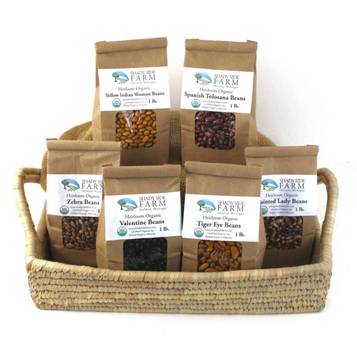 Ultimate Starter Pack - Six 1-lb. Bags | Certified Organic Heirloom Dry Beans - Image 2