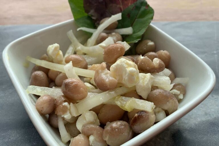 Heirloom Bean and Feta Salad