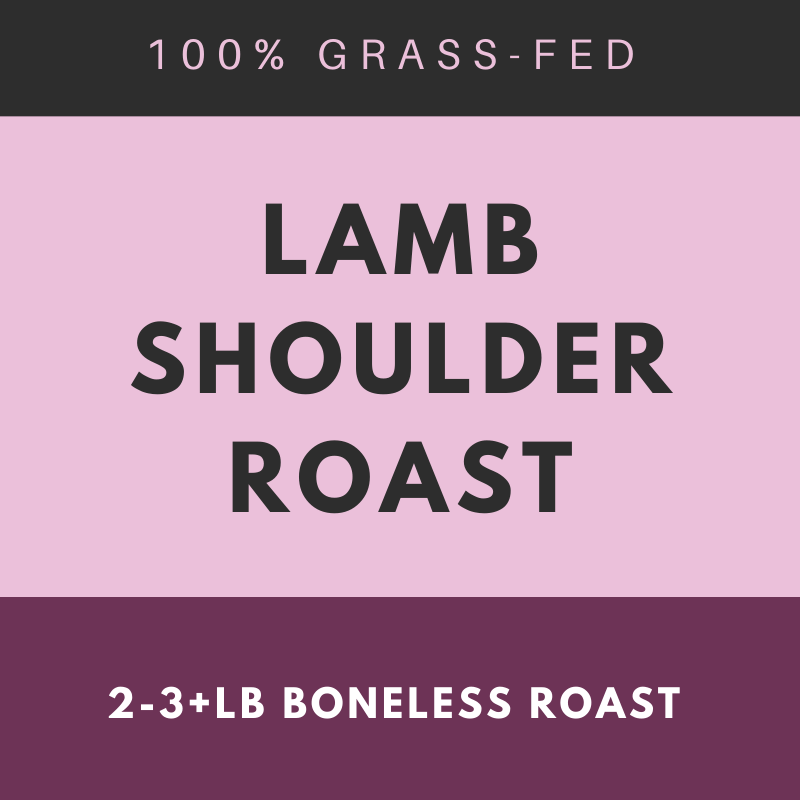 Lamb Shoulder Roast | 100% Grass-fed Lamb | Shady Side Farm