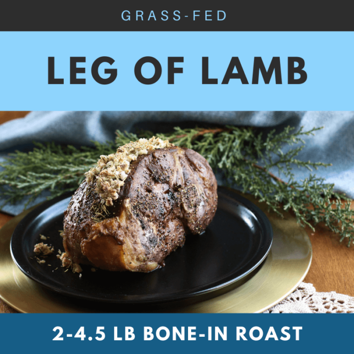 Leg of Lamb | Grass-fed Lamb | Shady Side Farm