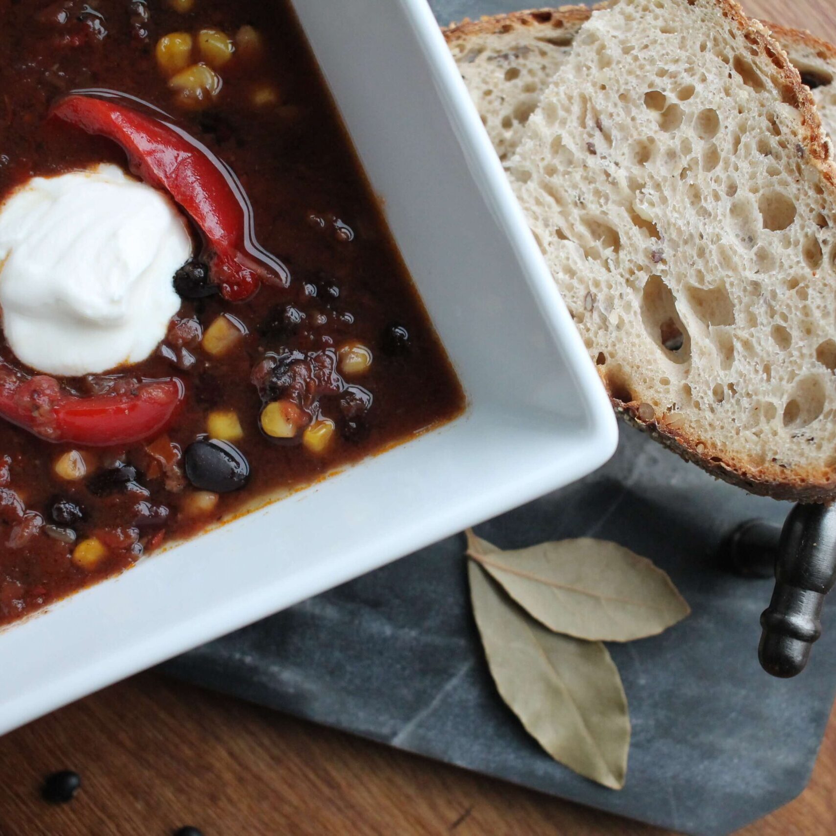 Mikes Black Bean Soup | Shady Side Farm