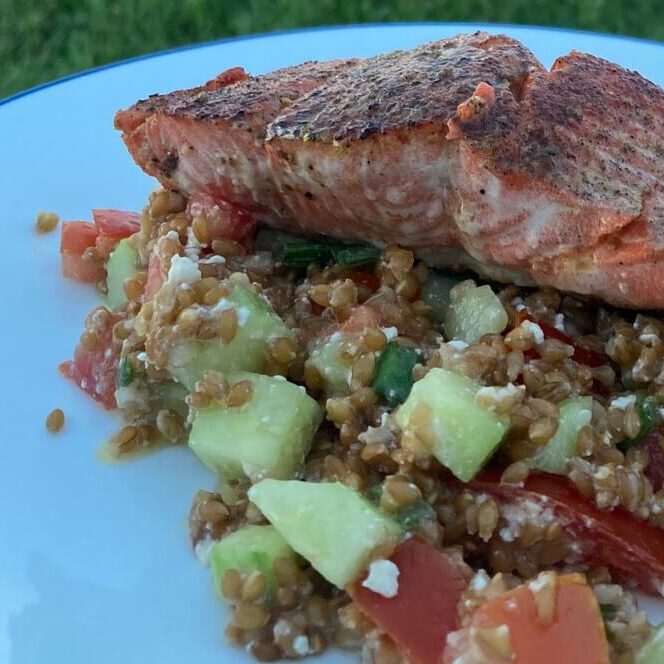 Einkorn Salad | Shady Side Farm | Organic Grains | Holland Grand Rapids Michigan | Local