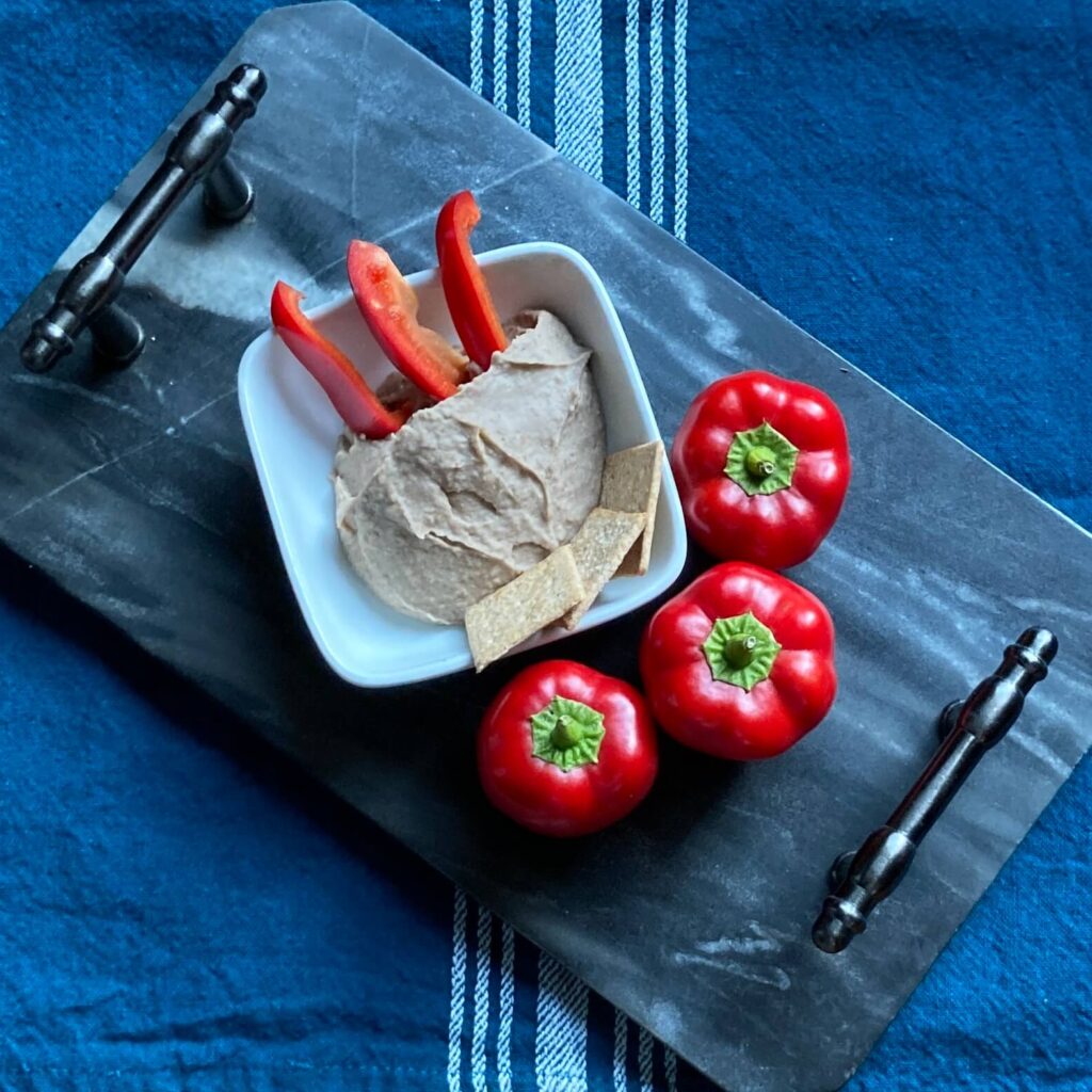 Yellow Indian Woman Bean Dip