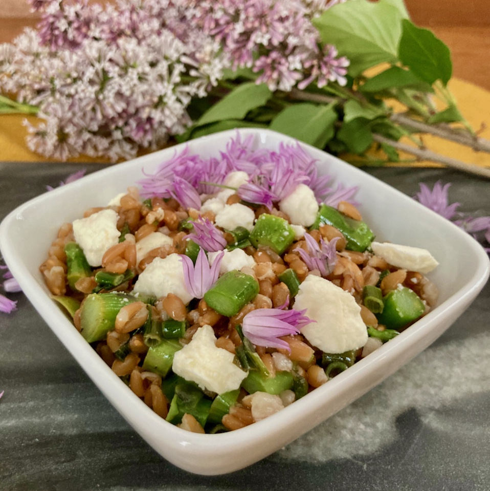 Asparagus Spelt Salad