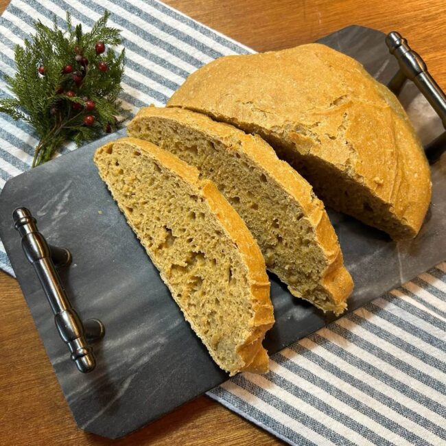 Crusty No Knead Einkorn Bread | Shady Side Farm | Organic Ancient Grains Crusty No Knead Einkorn Bread | Shady Side Farm | Organic Ancient Grains