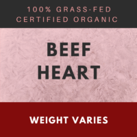 Beef Heart | Certified Organic Grass-fed Beef | Shady Side Farm