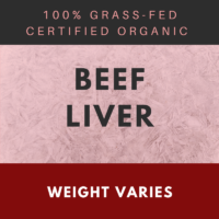 Beef Liver | Certified Organic Grass-fed Beef | Shady Side Farm