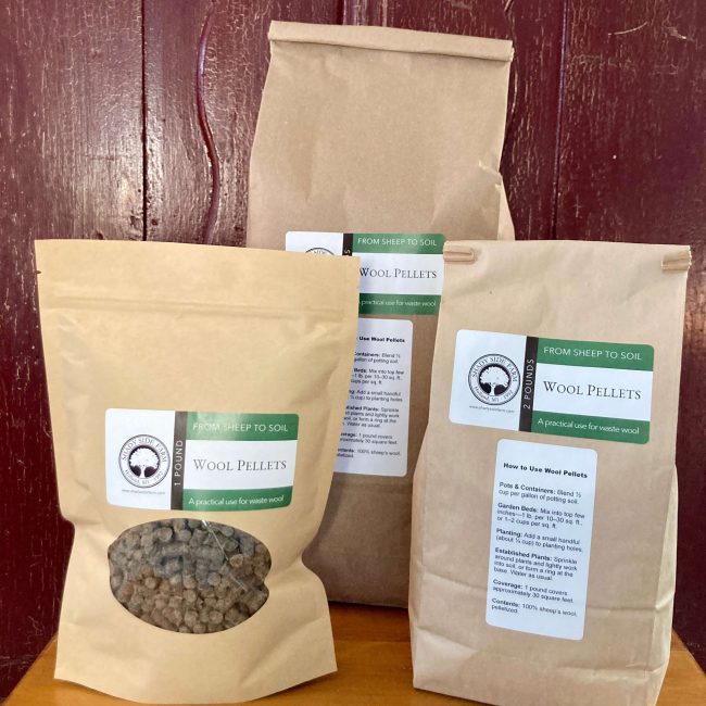 Wool Pellets Wool Pellets | Shady Side Farm Holland Grand Rapids Michigan | Local