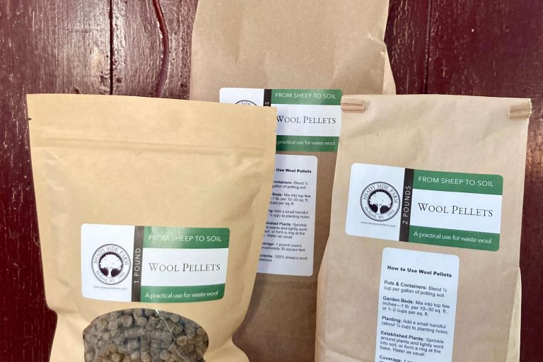 Wool Pellets | Shady Side Farm Holland Grand Rapids Michigan | Local